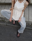 Vintage fringe top