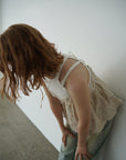 Vintage fringe top
