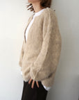 Deep skipper mohair knit