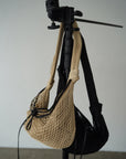 Crochet shoulder bag