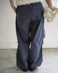 Water repellent parachute pants