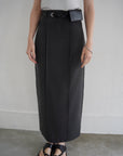 Switching long skirt