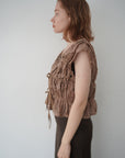 Embroidery code tops
