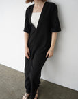 V neck jump suit