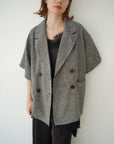Summer tweed half sleeve JK