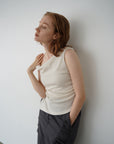 Drape asymmetry top