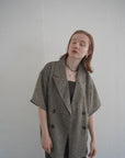 Summer tweed half sleeve JK