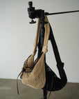 Crochet shoulder bag
