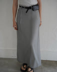 Switching long skirt