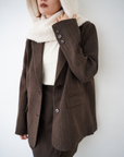 Pin stripe wool JK