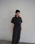 Switching long skirt