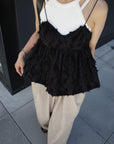 Vintage fringe top