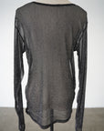 Sier lamé pullover