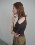【7月下旬-発送】Unbalance tuck top