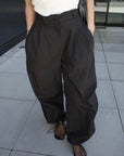 Water repellent parachute pants