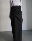 Shirring strap skirt
