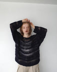 Design pattern sheer knit