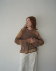 Slab 3D knit top