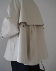 SS Flare design trench coat