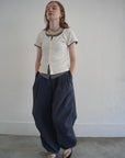 Layered lib half sleeve tops