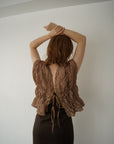 Embroidery code tops
