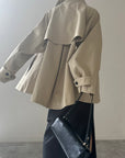 SS Flare design trench coat
