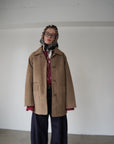 Leather suède JK coat