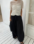 Tulle shirring Tshirts