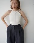 Double strap American sleeve tank