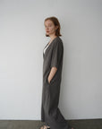 V neck jump suit
