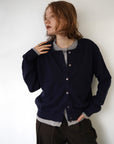 W layered cardigan