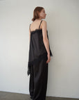 Sier race satin camisole