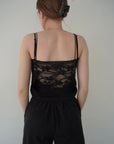 Back race cupin camisole