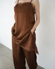 【SET】AJ Asymmetry race camisole