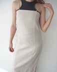 Twill camisole one-piece