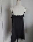Sier race satin camisole
