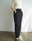 Gather long skirt