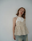 Vintage fringe top