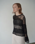 Slab 3D knit top