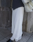 Alpaca layered skirt
