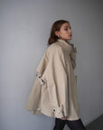 SS Flare design trench coat