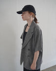 Summer tweed half sleeve JK