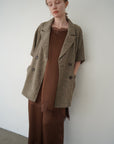 Summer tweed half sleeve JK