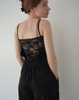 Back race cupin camisole