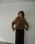 Slab 3D knit top