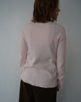 【再入荷】Vneck button lib cardigan