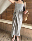 2way tuck camisole one-piece