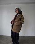 Leather suède JK coat