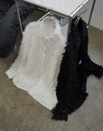Shaggy fringe shirt