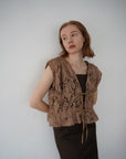 Embroidery code tops